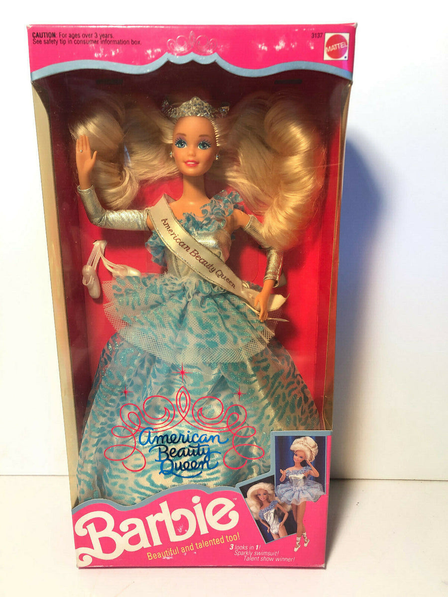 American Beauty Queen Barbie ~1991 ~ – Work House signs