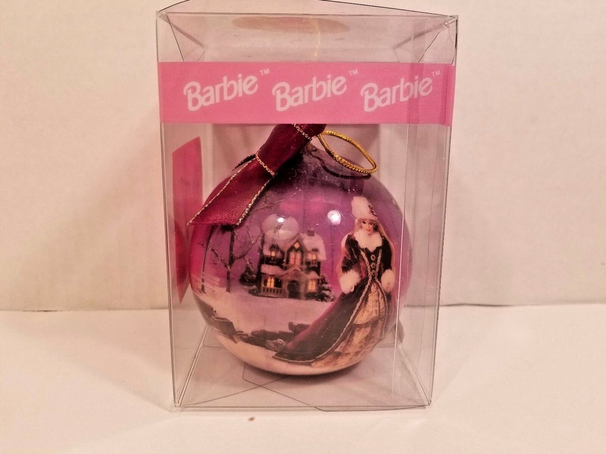 Barbie Christmas Ornament By Matrix 97 Mattel Work House signs