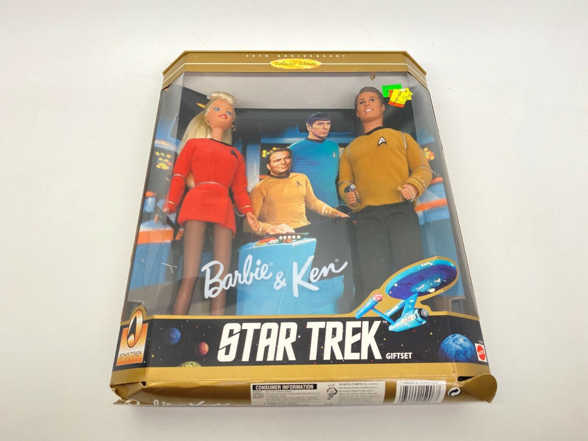 Barbie and ken star store trek collector's edition