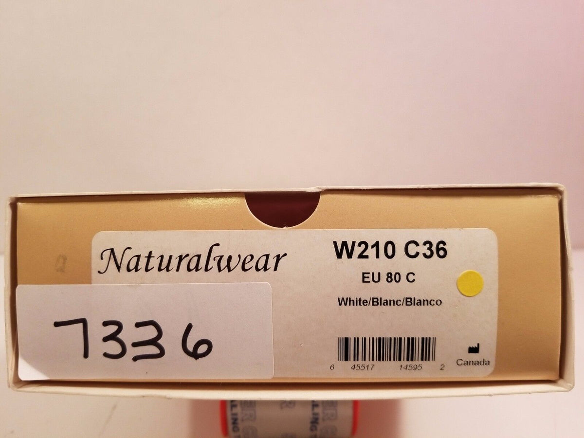 Naturalwear Bra C38 White W210 C38 – Work House signs