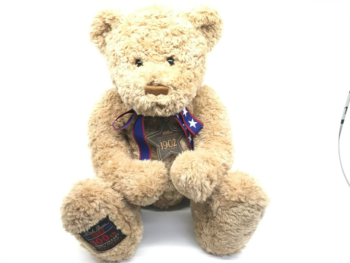 Gund Wish Bear 100th Anniversary Teddy 1902-2002 Large 20