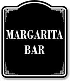 Margarita Bar BLACK Aluminum Composite Sign