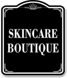 Skincare Boutique BLACK Aluminum Composite Sign