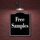 Free Samples Elegant BLACK Aluminum Composite Sign