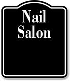 Nail Salon BLACK Aluminum Composite Sign