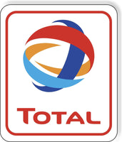 TOTAL gasoline logo Aluminum composite sign