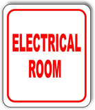 ELECCTRICAL ROOM Aluminum composite sign