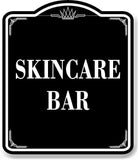 Skincare Bar BLACK Aluminum Composite Sign