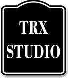 TRX Studio BLACK Aluminum Composite Sign