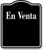 En Venta Spanish firmar BLACK Aluminum Composite Sign
