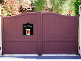 Old Fashion Cocktail Bar Sign BLACK Aluminum Composite Sign