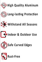 Please Do Not Enter Here BLACK Aluminum Composite Sign