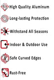Please Do Not Enter Here BLACK Aluminum Composite Sign