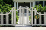 SPECIAL ORDER 60 signs #211-270:  Hunter Green address sign HORIZONTAL