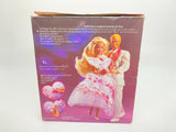 Vintage 1993 Mattel Secret Hearts Barbie + Ken Deluxe Gift Set - damaged box