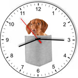 Visla In Your Pocket Dog kitchen living room Wall Clock