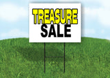 TREASURE SALE Yard Sign with Stand LAWN SIGN