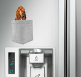 Bloodhound in pocket Fridge Car Magnet Bumper Sticker App size 4"x7"