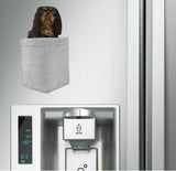 English Toy Spaniel in pocket Fridge Car Magnet Bumper Sticker App size 4"x7"