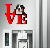 Greater Swiss Mountain Dog Dog Love Park Dog Fridge Refrigerator Car Magnet