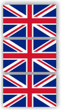 Set of 3 Great British United Kingdom English Car MAGNET Magnetic Bumper Sticker
