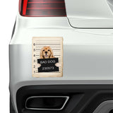 American Cocker Spaniel Mugshot Bad Dog Fridge refrigerator Car Magnet