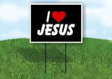 I HEART JESUS Yard Sign Road with Stand LAWN SIGN