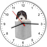 Sealyham Terrier In Your Pocket Dog kitchen living room Wall Clock