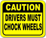 Caution watch for vehicles Bright yellow metal outdoor sign