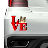 Shetland Sheepdog Cute Dog Fridge Refrigerator Car Magnet