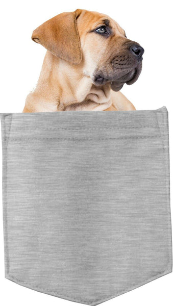 Boerboel in pocket Fridge Car Magnet Bumper Sticker App size 4"x7"