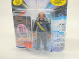 Lot of 2 1995 Playmates Star Trek Worf Governor of H'Atoria Action Figures, New