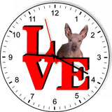 Xoloitzcuintli Cute Puppy Dog kitchen living room Wall Clock