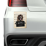 Leonberger Mugshot Bad Dog Fridge refrigerator Car Magnet