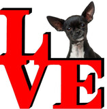 Chihuahua Dog Love Park Dog Fridge Refrigerator Car Magnet