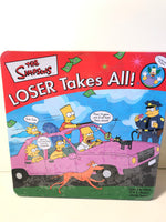 THE SIMPSONS ~ LOSER TAKES ALL  ~PARTY GAME NEW SEALED ~ COLLECTOR TIN!!!