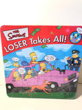 THE SIMPSONS ~ LOSER TAKES ALL  ~PARTY GAME NEW SEALED ~ COLLECTOR TIN!!!