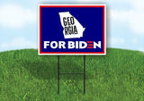 GEORGIA FOR BIDEN Yard Sign with Stand LAWN SIGN