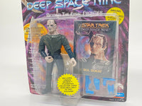 Lot of 2 1993 Star Trek Deep Space Nine Action Figures Odo, Gul Dukat NEW