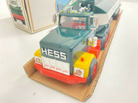 VINTAGE 1984 HESS FUEL OIL TOY TRUCK BANK w/BOX