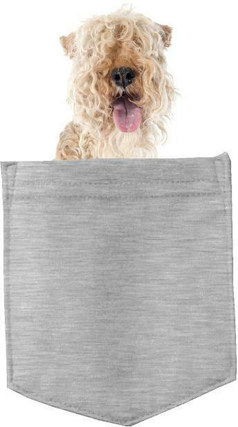 Lakeland Terrier Dog in pocket Fridge Car Magnet Bumper Sticker App size 4"x7"