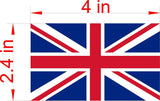 Set of 3 Great British United Kingdom English Car MAGNET Magnetic Bumper Sticker