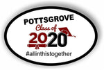 Pottsgrove Class of 2020 Graduation Car magnet Magnetic Bumper Sticker