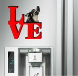 Norwegian Elk Hound Love Park Cute Dog Fridge Refrigerator Car Magnet
