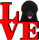 Portuguese Water Dog Park Cute Dog Fridge Refrigerator Car Magnet