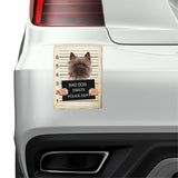 Cairn Terrier Mugshot Bad Dog Fridge refrigerator Car Magnet