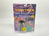 Lot of 2 1993 Star Trek Deep Space Nine Action Figures Miles Obrien, Quark NEW