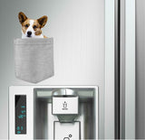 Cardigan Welch Corgi in pocket Fridge Car Magnet Bumper Sticker App size 4"x7"