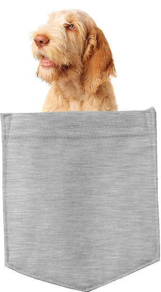 Spinone Italiano Dog in pocket Fridge Car Magnet Bumper Sticker App size 4"x7"