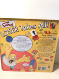 THE SIMPSONS ~ LOSER TAKES ALL  ~PARTY GAME NEW SEALED ~ COLLECTOR TIN!!!